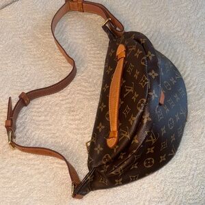 Louis Vuitton Brown Monogram Belt Bag
